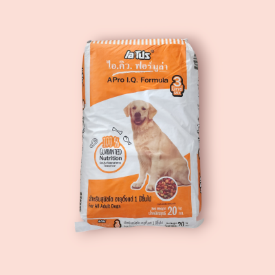 อาหารหมาเอโปร20กก (ถุง)