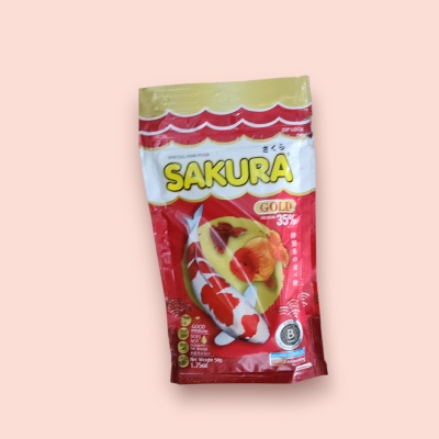 อาหารปลาซากุระ 50กรัม (ซอง)
