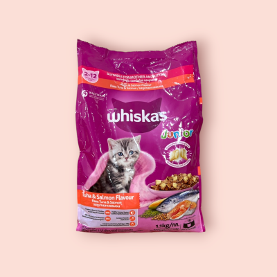 วิสกัส ลูกแมว 1.1 กก รสปลาแซลม่อน (ถุง)