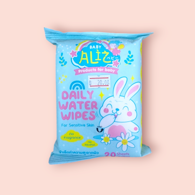 ทิชชู่เปียก เบบี้อลิส 20แผ่น 20บาท (ซอง)