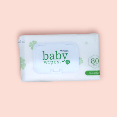 ทิชชู่เปียก เบบี้วิป 80แผ่น(ซอง)