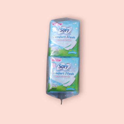 โซฟี แผ่นอนามัยคอมฟอร์ทเฟรส 10ชิ้น(โหล)