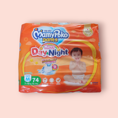 มามี่ เดย์ไนท์ M 74ชิ้น(ห่อ)