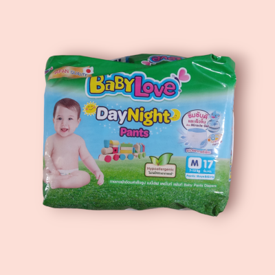 เบบี้เลิฟ เดย์ไนท์ M 17ชิ้น(ห่อ)