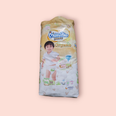 มามี่ พรีเมี่ยม ออแกนิค XXL 38ชิ้น กางเกง(ห่อ)