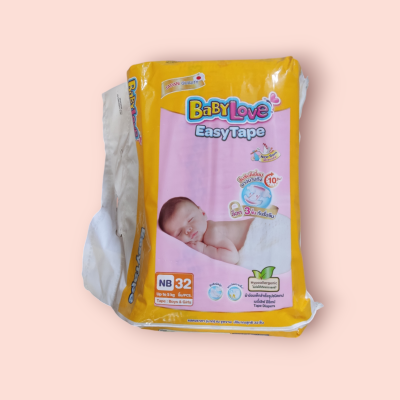 เบบี้เลิฟ เอซี่เทป NB 32ชิ้น(ห่อ)