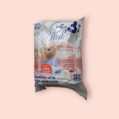 เบบี้มาย ออแกนิค ซักผ้าเด็ก ถุงเติม 600มล  (แพ็ค3ถุง)
