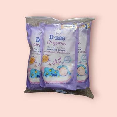 ดีนี ปรับผ้านุ่มเด็ก ถุงเติม 600มล ม่วง(แพ็ค3ถุง)