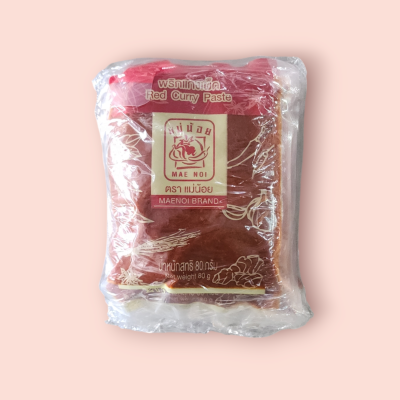 แม่น้อย80กรัม พริกแกงเผ็ด  (แพ็ค10)