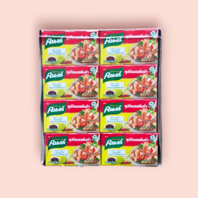 คนอร์ซุปก้อนต้มยำ 20กรัม (แพ็ค24ชิ้น)