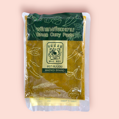 แม่น้อย พริกแกงเขียวหวาน500กรัม(ซอง)
