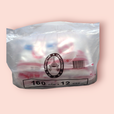 ไทยชูรส 160กรัม +แถมชาม6นิ้ว (แพ็ค12ซอง+จาน12ใบ)