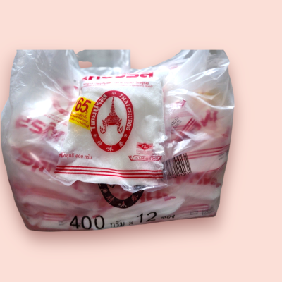 ไทยชูรส 400กรัม แถมชาม7นิ้ว (แพ็ค12ซอง+จาน12ใบ)