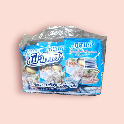 น้ำซุปฟ้าไทยฟ้าน้ำใส 350กรัม(แพ็ค6ซอง)