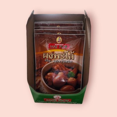 แม่พลอย ผงพะโล้  28 บาท80กรัม(แพ็ค12ซอง)