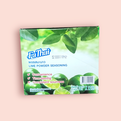 ฟ้าไทยผงมะนาว 70กรัม แพ็ค (12ซอง)