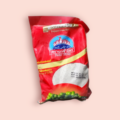 พริกไทยป่น นกขั้วโลก 500กรัม(ซอง)