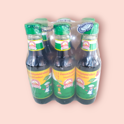 ภูเขาทอง ซอสปรุงรสฝาเขียว 200มล (แพ็ค6ขวด)
