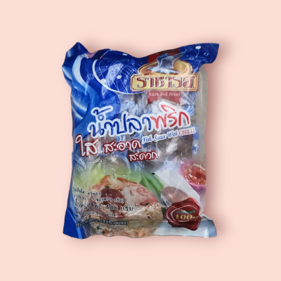 น้ำปลาพริก 50ซอง (มัด10ห่อ)