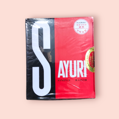 มีดโกนอย่างดี ซายูริ 80ใบ(กล่อง)