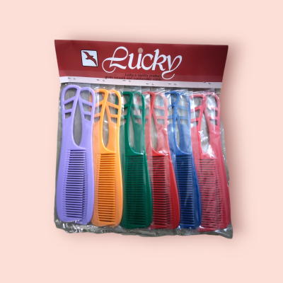 หวีใหญ่ลักกี้(แพ็ค12ชิ้น)