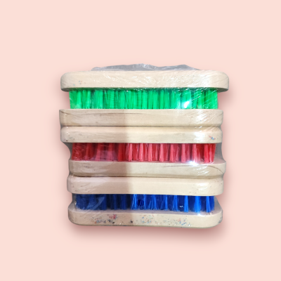แปรงมือขัด ไม้(แพ็ค12ชิ้น)