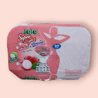 เจเลเฟรชชี่ 5 ลิ้นจี่ (แพ็ค6)