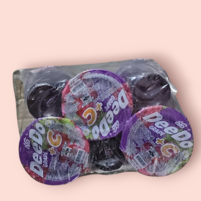 ดีโด้ แก้ว องุ่น  (แพ็ค6)