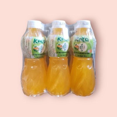 กาโตะผสมวุ้น ส้ม 10บาท  (แพ็ค6)