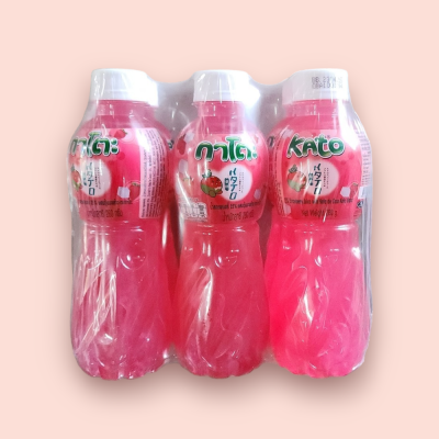 กาโตะผสมวุ้น สตอเบอรี่ 10บาท  (แพ็ค6)