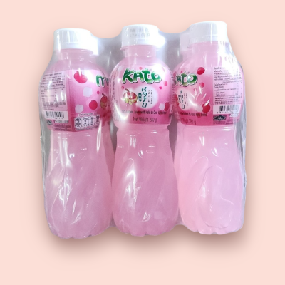 กาโตะผสมวุ้น ลิ้นจี่ 10บาท  (แพ็ค6)