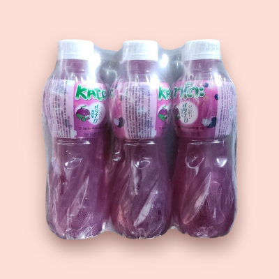 กาโตะผสมวุ้น องุ่น 10บาท  (แพ็ค6)