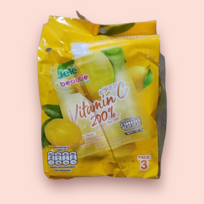 เจเล่บิวตี้ 10บาท วิตามินซี (แพ็ค3)