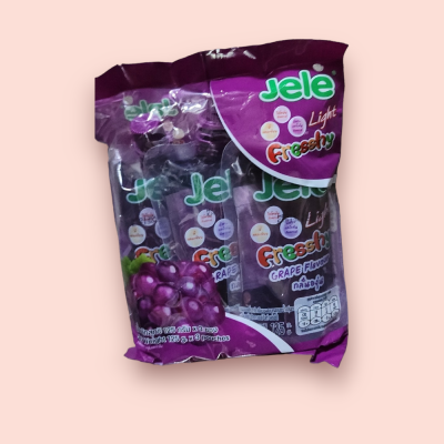 เจเล่เฟรชชี่ 10บาท องุ่น  (แพ็ค3)