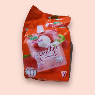 เจเล่บิวตี้ 10บาท แอลคาเนทีน แพ็ค3ชิ้น