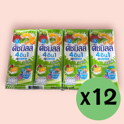 ดัชมิลล์ 180มล เขียว ลัง4โหล