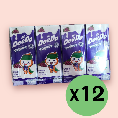 ดีโด้ โยเกิร์ต 10บาท ม่วง ลัง4โหล