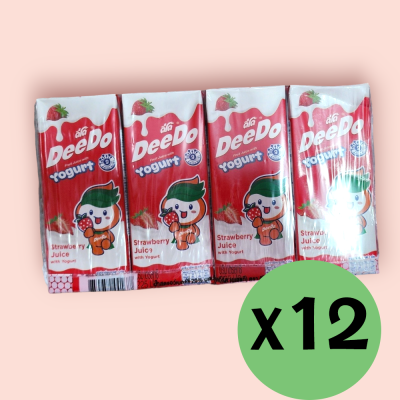 ดีโด้ โยเกิร์ต 10บาท สีแดง ลัง4โหล