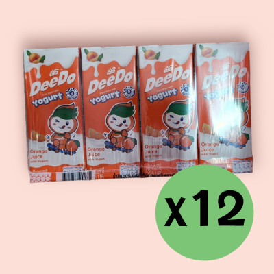 ดีโด้ โยเกิร์ต 10บาท ส้ม ลัง4โหล