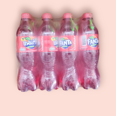 แฟนต้า 450มล  แดง (โหล)