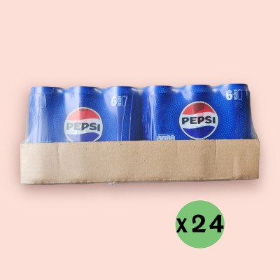 เป๊บซี่ กระป๋อง 325มล ถาด24กระป๋อง