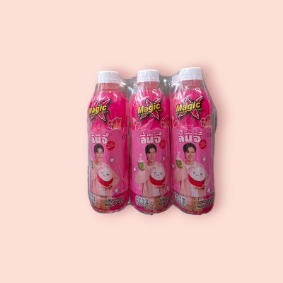เมจิ๊กเอ๊ก 10บาท ลิ้นจี่ (แพ็ค6ขวด)
