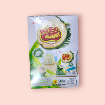 ปีโป้กัมมี่ 5บาท มะพร้าว(กล่อง)