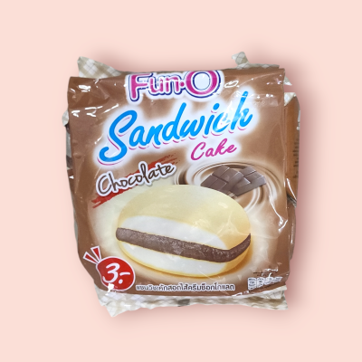 ฟันโอเค้ก ช๊อกโกแลต 3บาท(ห่อ)