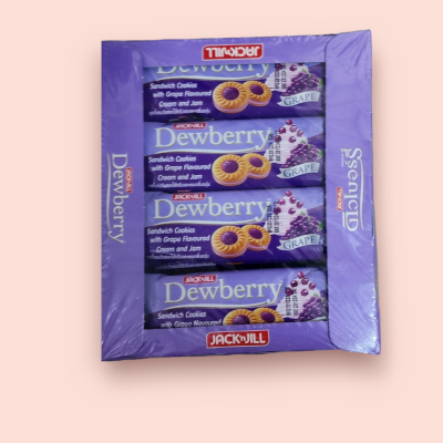 ดิวเบอรี่ 5บาท คุกกี้ แยมองุ่น(โหล)