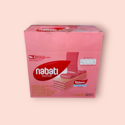 เนบาติ 5บาท เวเฟอร์  สตอเบอรี่(โหล)