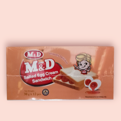 เอ็มดี ขนมปังไข่เค็ม  5บาท (โหล)