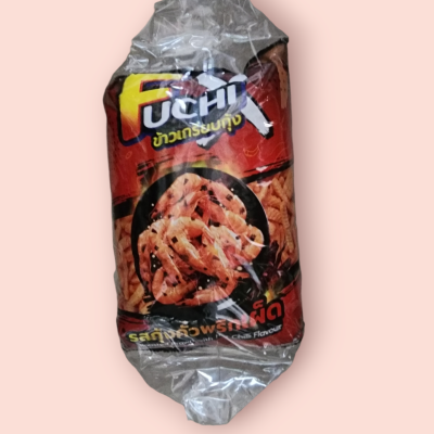 ฟูชิ คั่วกุ้งเผ็ด 20(แพ็ค3ซอง)
