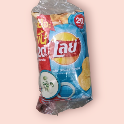 เลย์ 20 หัวหอม  (แพ็ค6ซอง)