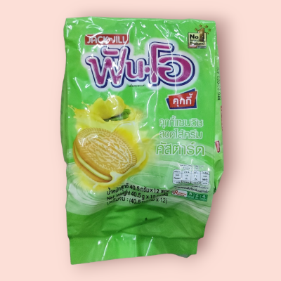 ฟันโอ5บาท คุกกี้ครีมคัสตาร์ด(โหล)